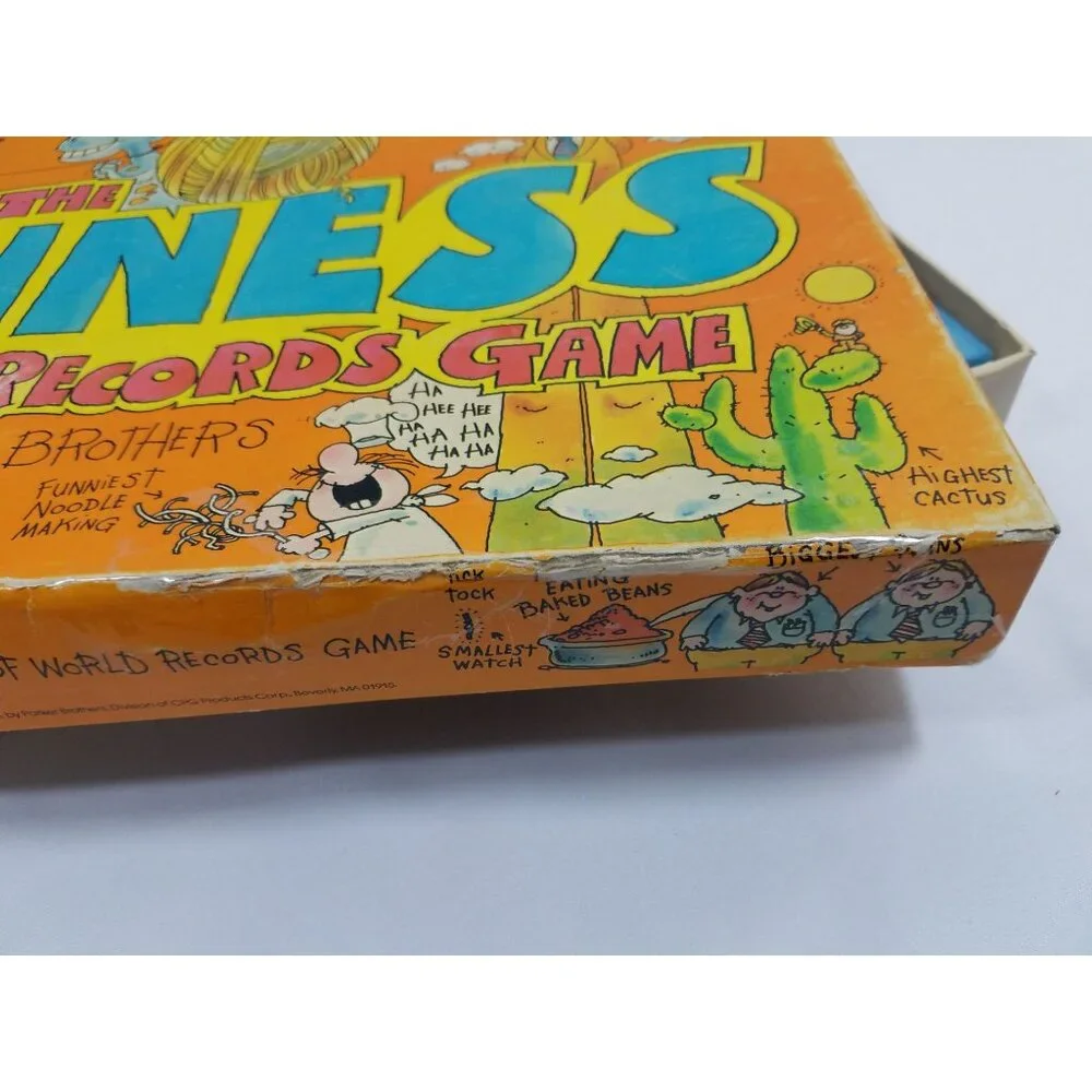 The Guinness Book Of World Records Game By Parker Brothers Complete Vintage